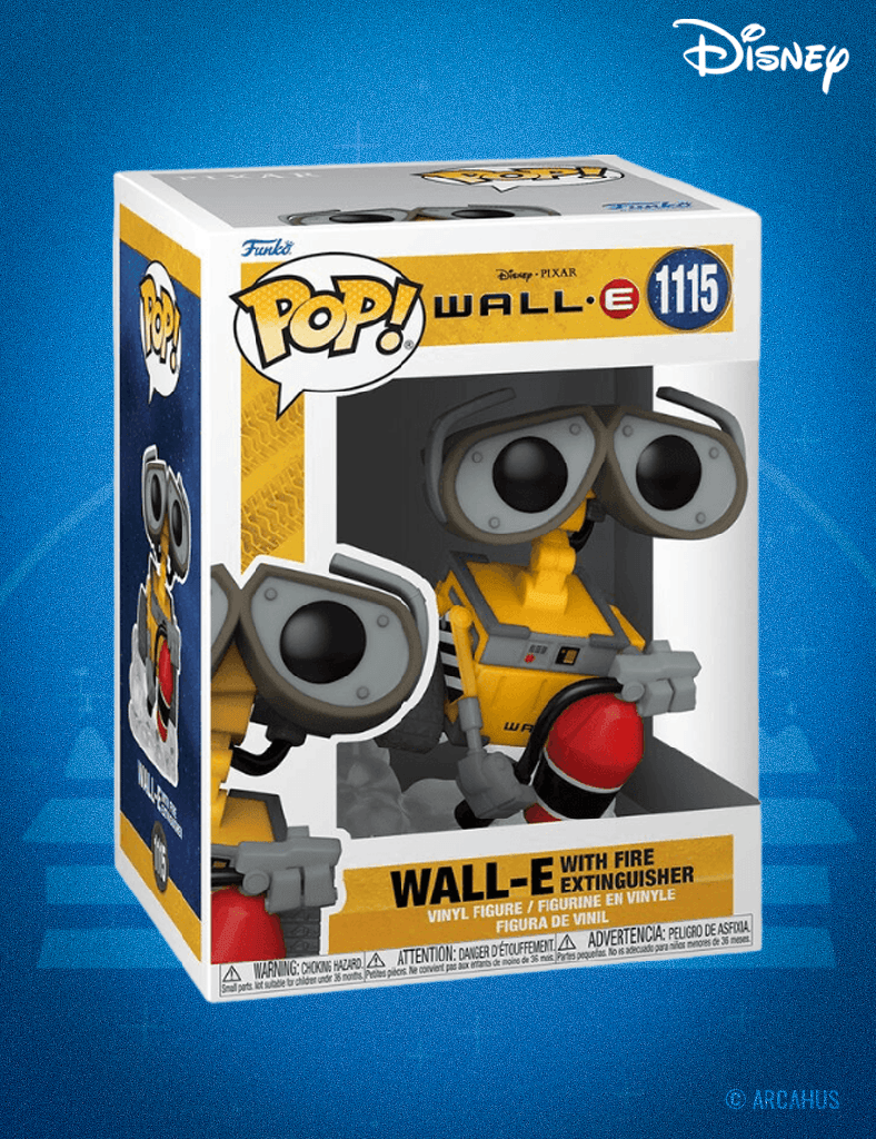 Wall-E w/Fire Extinguisher n° 1115 - Figurine Funko POP! Disney Pixar Wall-E