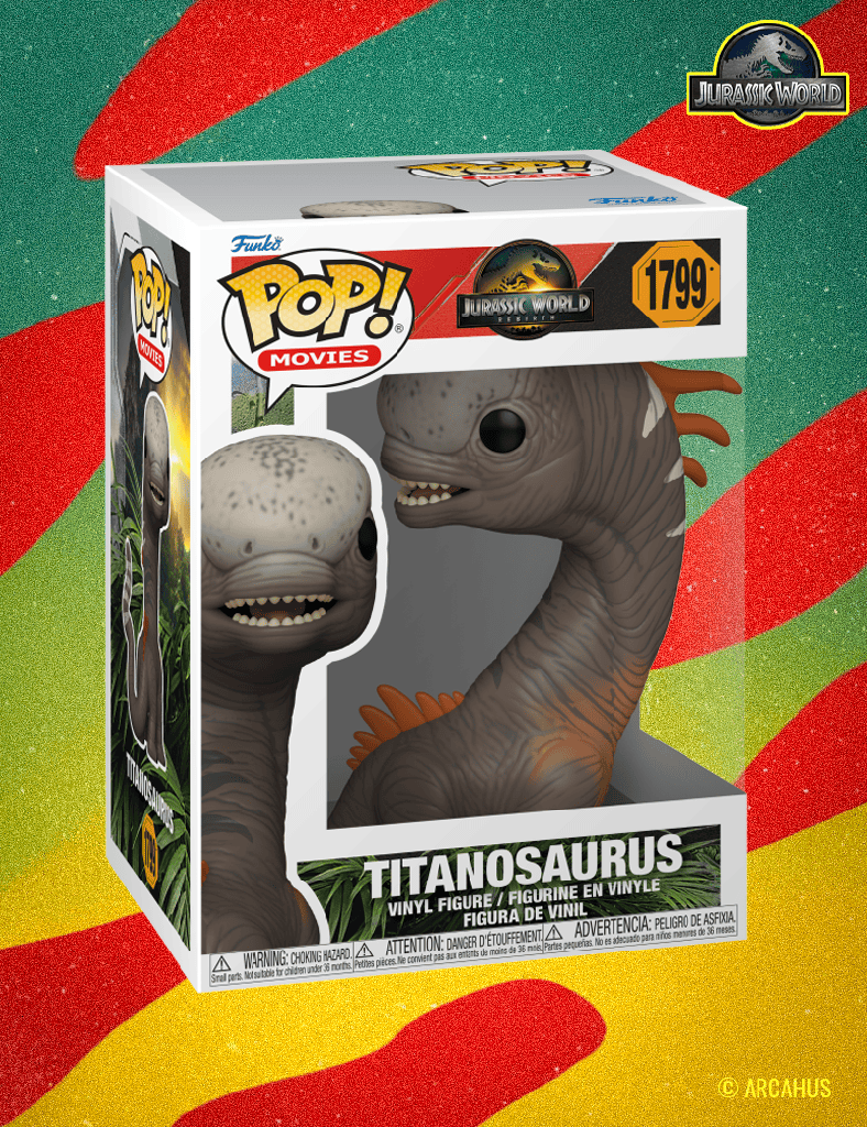 Titanosaurus n° 1799 - Figurine Funko POP! Movies Jurassic World Renaissance