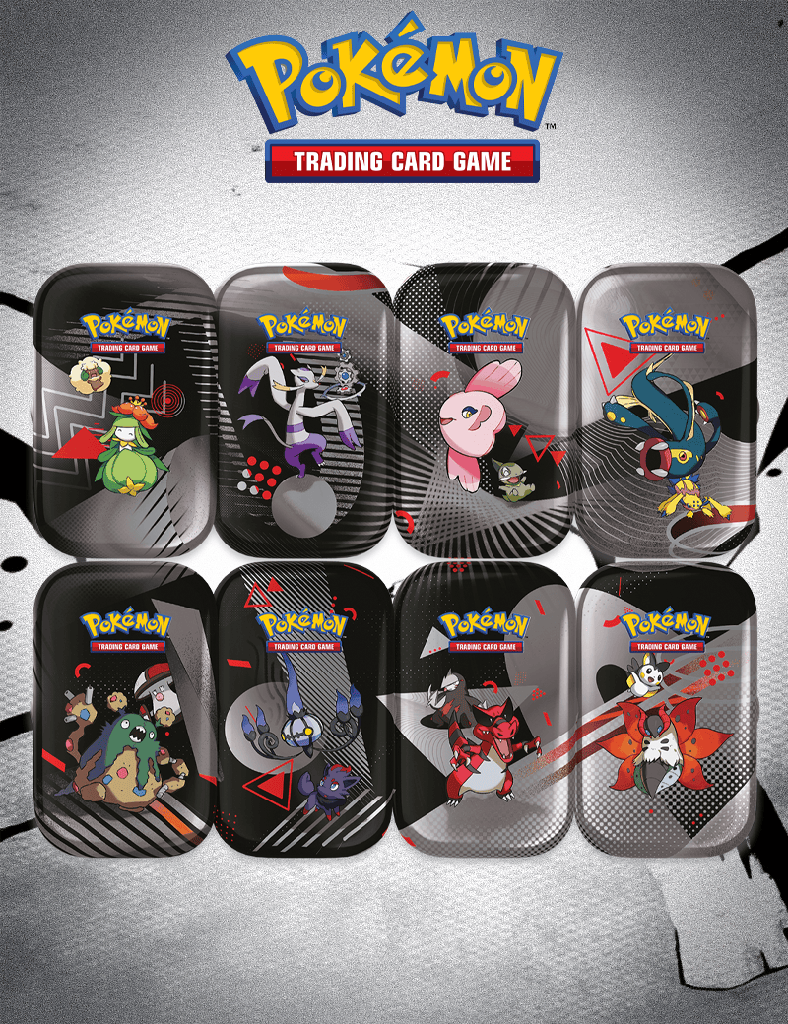 Mini-boîte Foudre Noire & Flamme Blanche - Min Tin Aléatoire Pokémon VF EV 10.5 Écarlate et Violet 