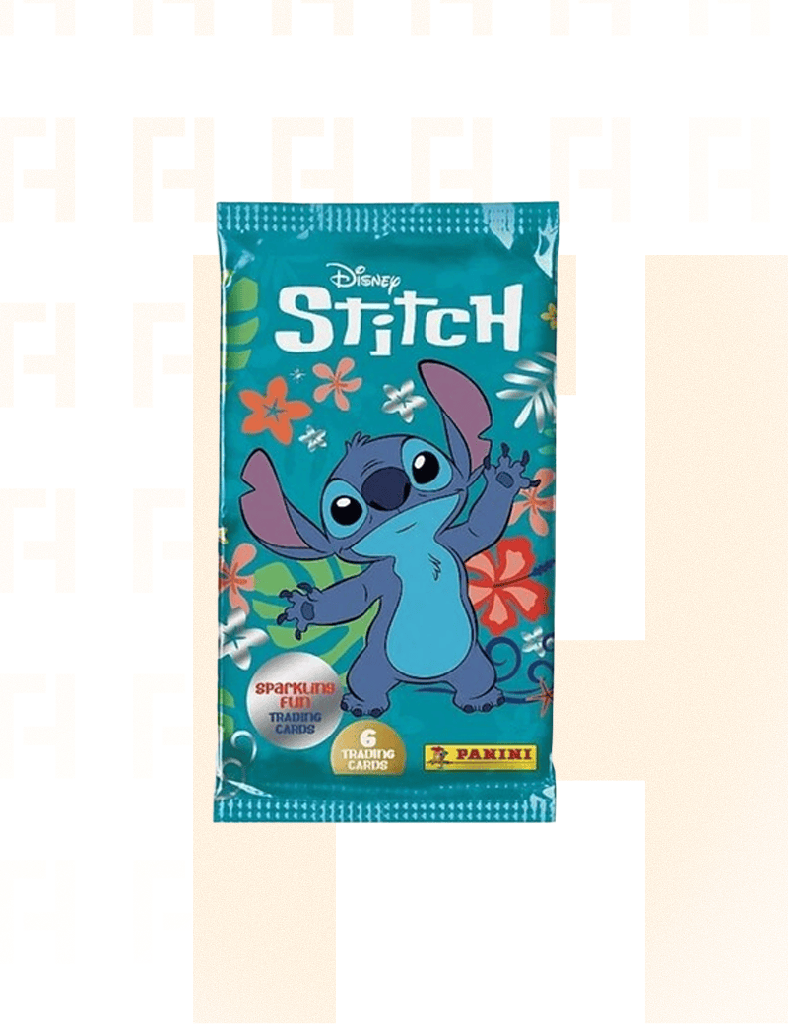Stitch - Panini Pochette 6 Trading cards