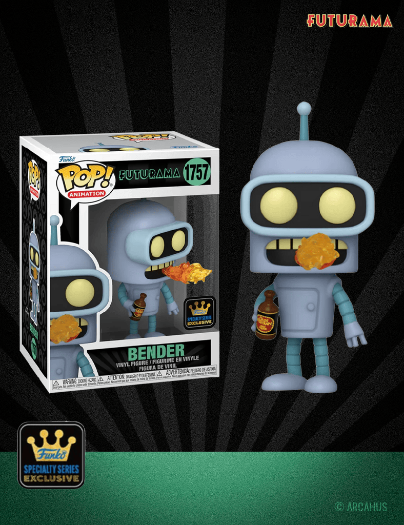 Bender n° 1757 - Figurine Funko POP! Animation Futurama