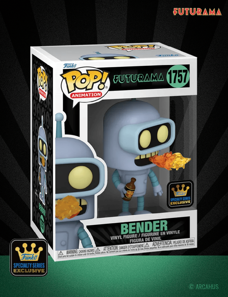 Bender n° 1757 - Figurine Funko POP! Animation Futurama