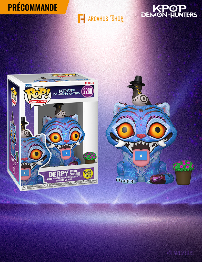 Derby Tiger with Sissie n° 2260 - Figurine Funko POP! Animation K-Pop Demon Hunters