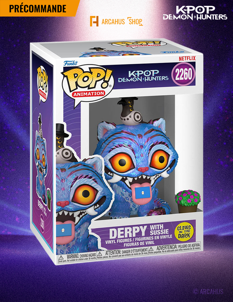 Derby Tiger with Sissie n° 2260 - Figurine Funko POP! Animation K-Pop Demon Hunters