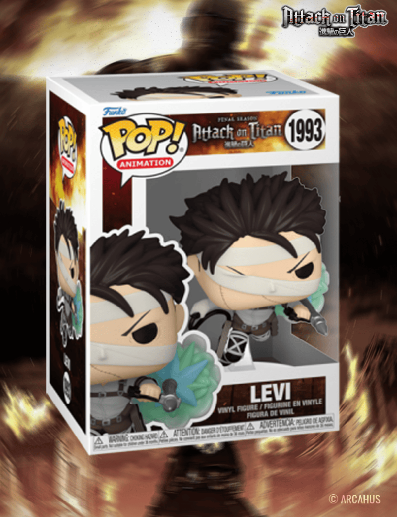  Levi n° 1993 - Figurine Funko POP! Animation L'Attaque des Titans