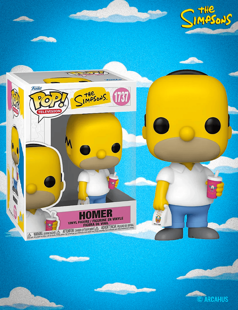 Homer (Krusty Burger) n° 1737 - Figurine Funko POP! Television Les Simpsons