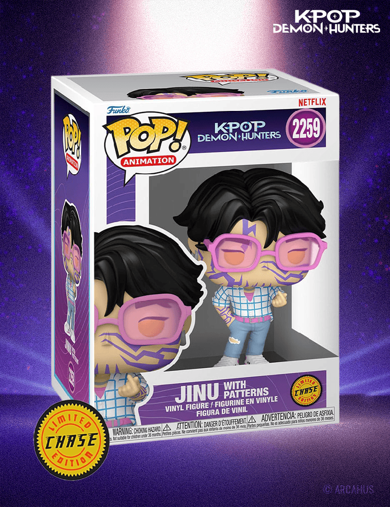 Jinu avec les marques (Chase) n° 2259 - Figurine Funko POP! Animation KPop Demon Hunters