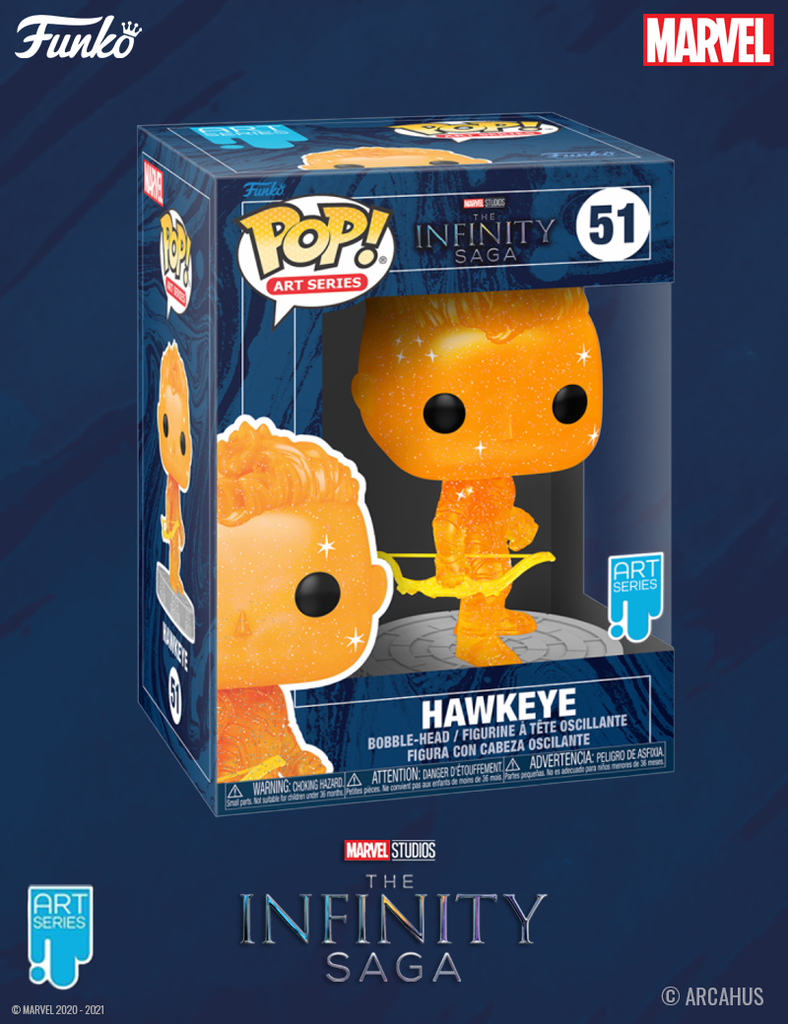 Hawkeye n°51 - Figurine Funko POP! Marvel Infinity Saga Art Series