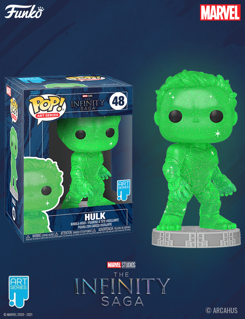 Hulk n°48 - Figurine Funko POP! Marvel Infinity Saga Art Series