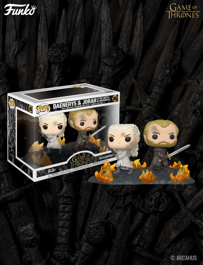 Daenerys & Jorah at the battle of Winterfell n° 86 - Figurine Funko POP! Moment Game of Thrones