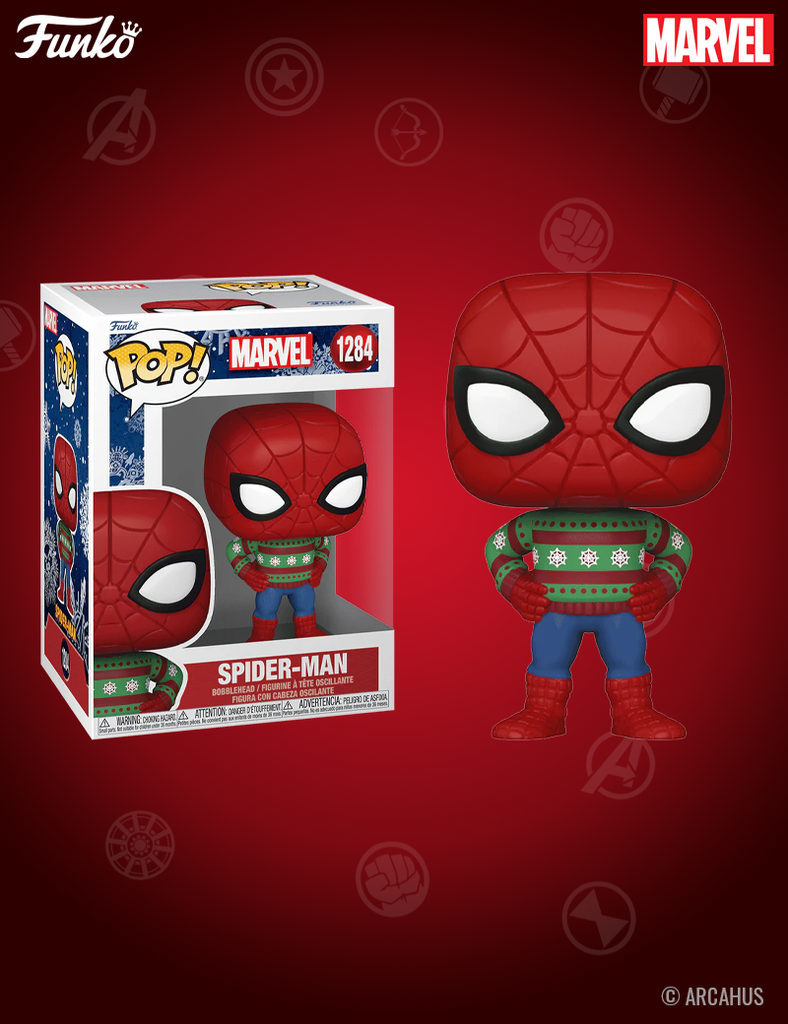 Spider-Man Noël n° 1284 - Figurine Funko POP! Marvel