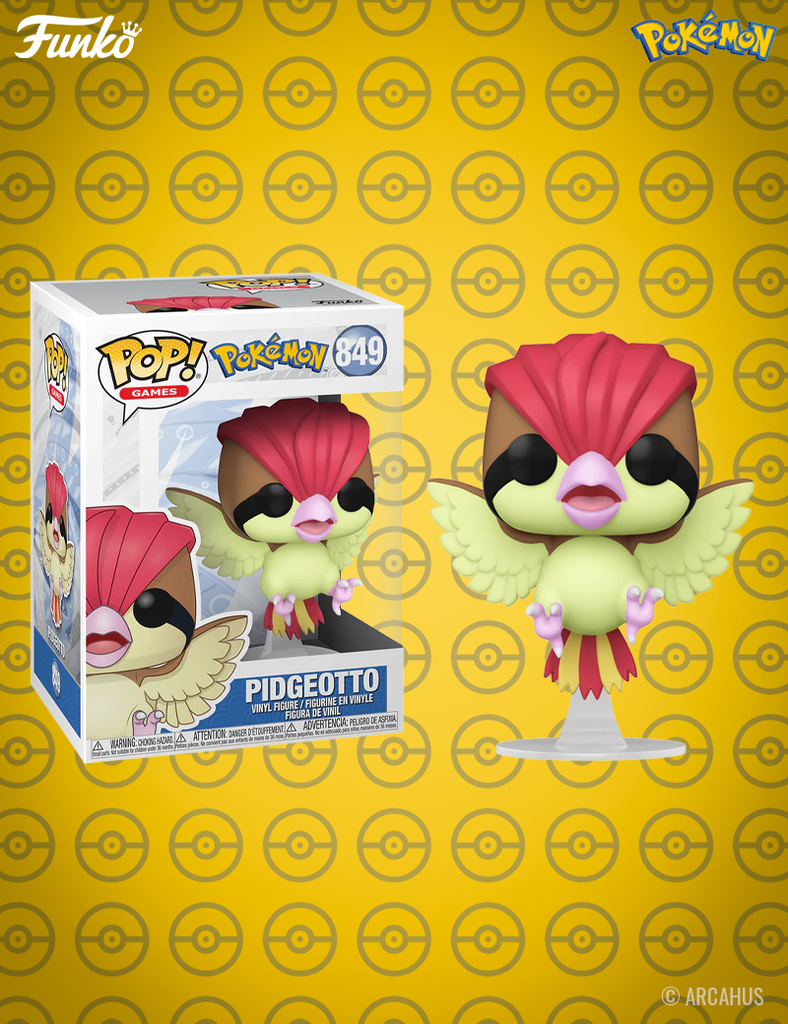 Roucoups n° 849 - Figurine Funko POP! Games Pokemon