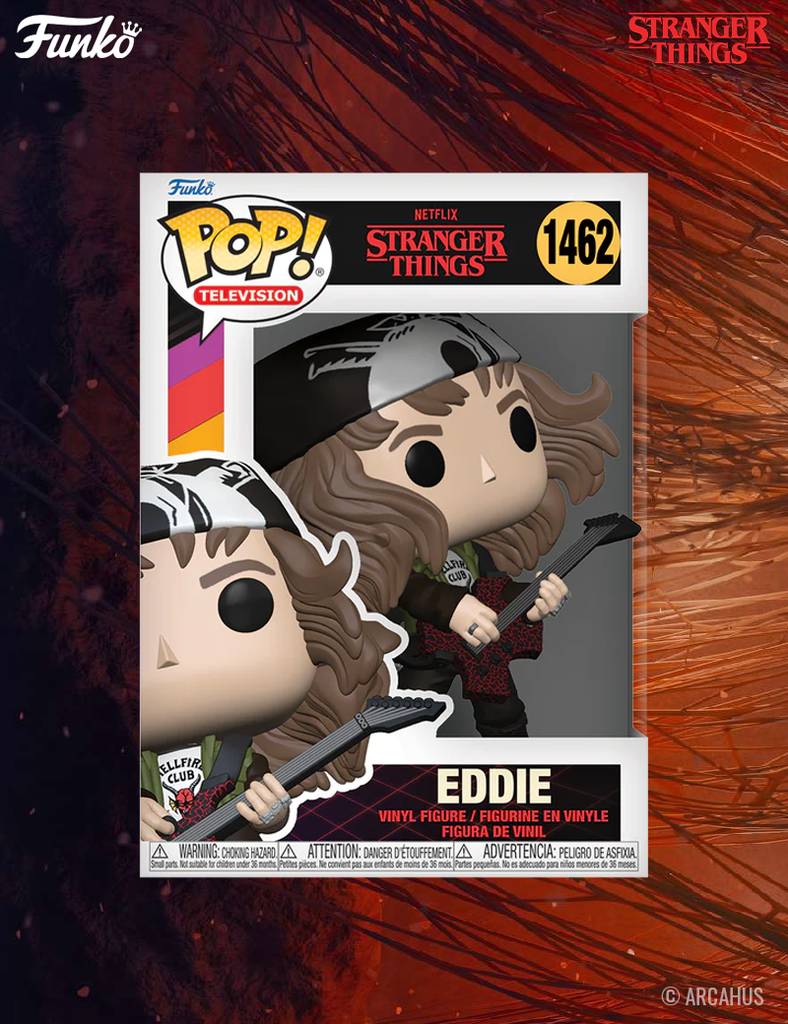 Eddie n° 1462 - Figurine Funko POP! Television Stranger Things