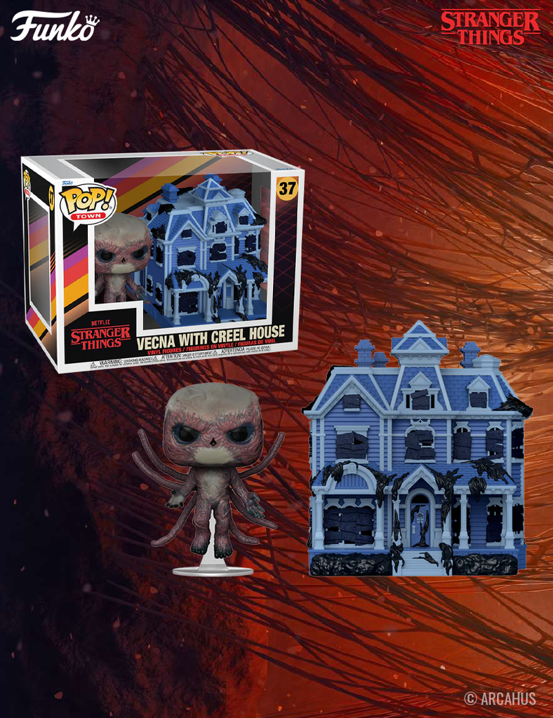 Vecna with Creel House n° 37 - Figurine Funko POP! Town Stranger Things