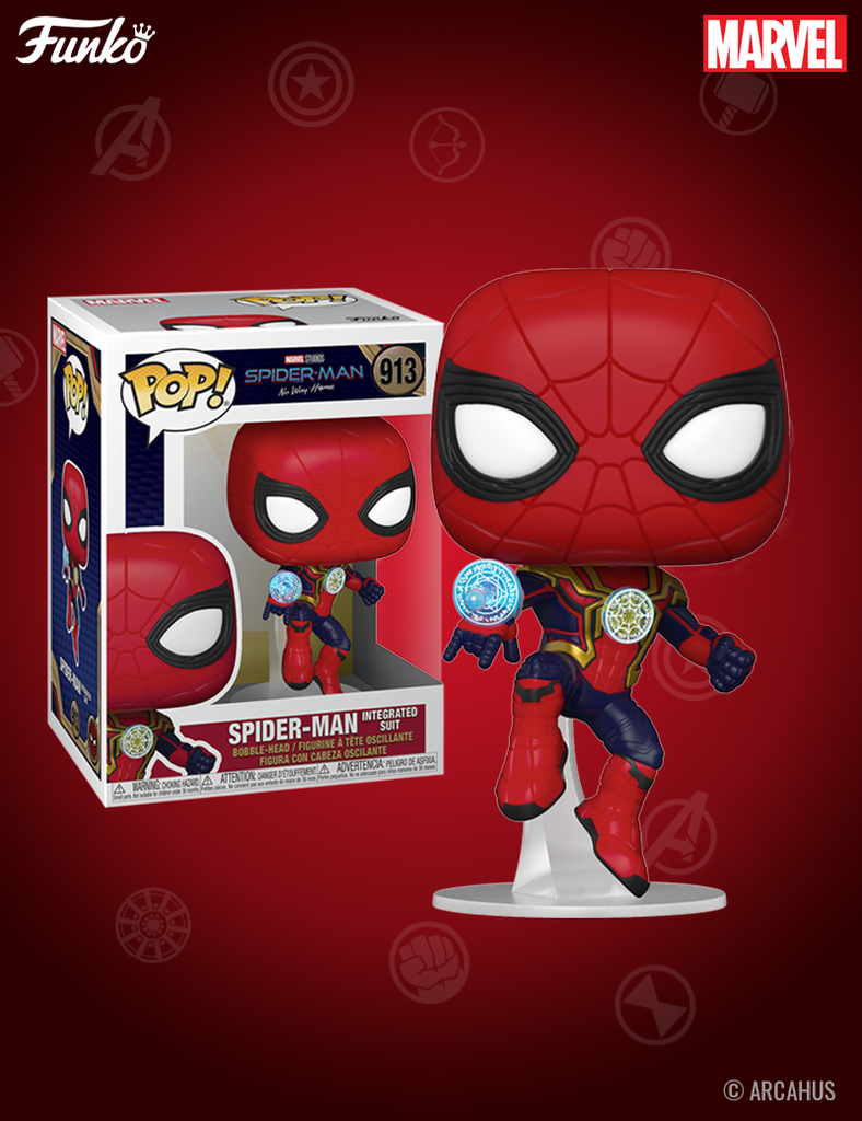 Spider-Man Integrated Suit n° 913 - Figurine Funko POP! Marvel Studios Spider-Man: No Way Home