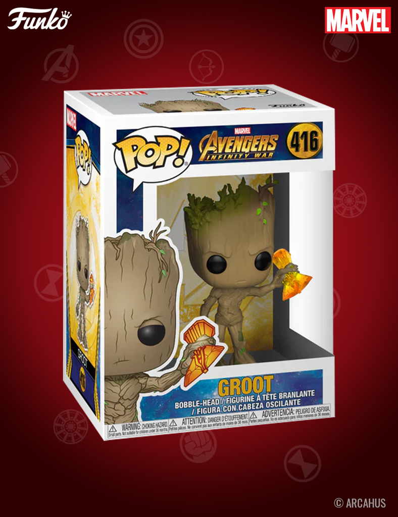 Groot n° 416 - Figurine Funko POP! Marvel Studios Avengers: Infinity War