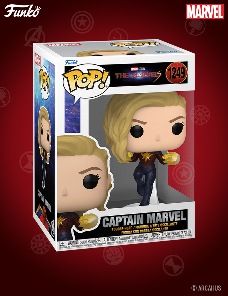 Captain Marvel n° 1249 - Figurine Funko POP! Marvel The Marvels