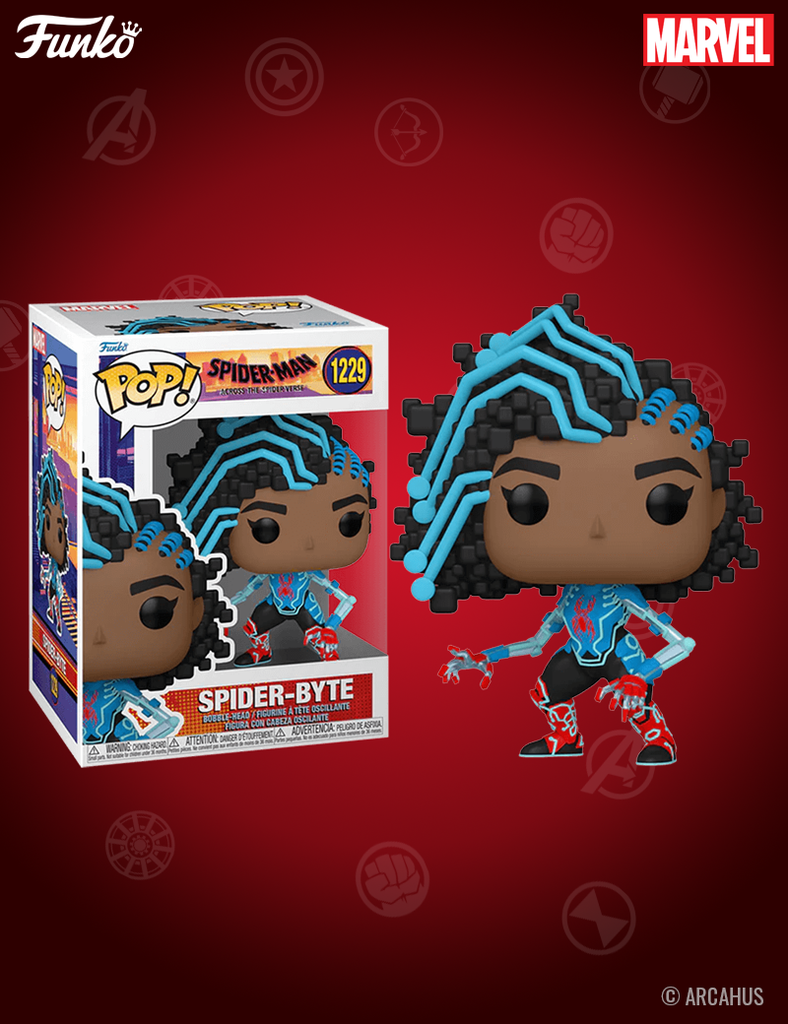 Spider-Byte n° 1229 - Figurine Funko POP! Marvel Studios Spider-Man: Across the Spider-Verse