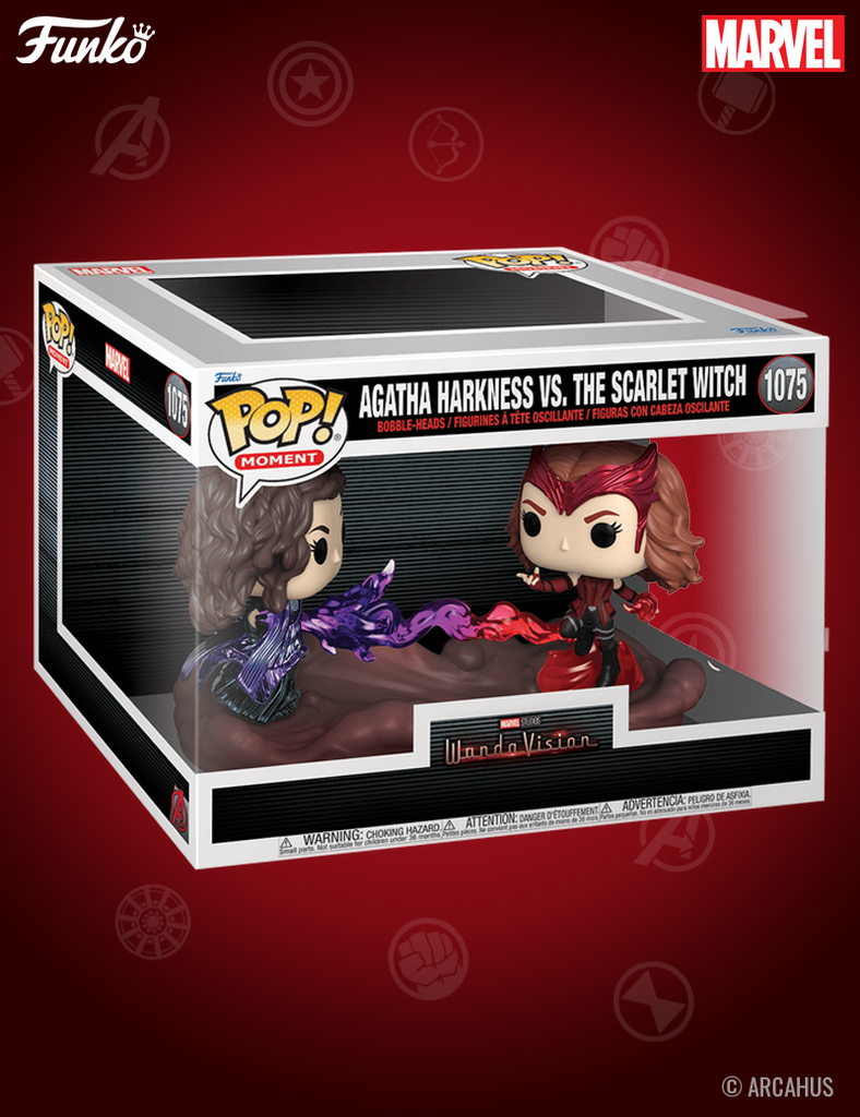 Agatha Harkness vs The Scarlet Witch n° 1075 - Figurine Funko POP! Moment Marvel Studios WandaVision