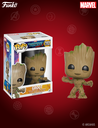 Groot n° 202- Figurine Funko POP! Marvel Studios Les Gardiens de la Galaxie vol. 2