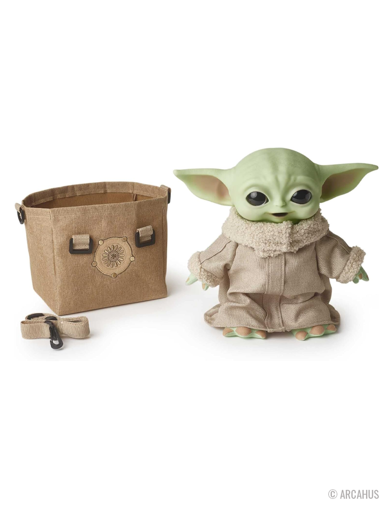 L'enfant avec un Sac- Figurine Peluche Sonore 28 cm Star Wars