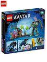 Neytiri et le Thanator vs. Quaritch dans l’exosquelette AMP - Lego Avatar 75571