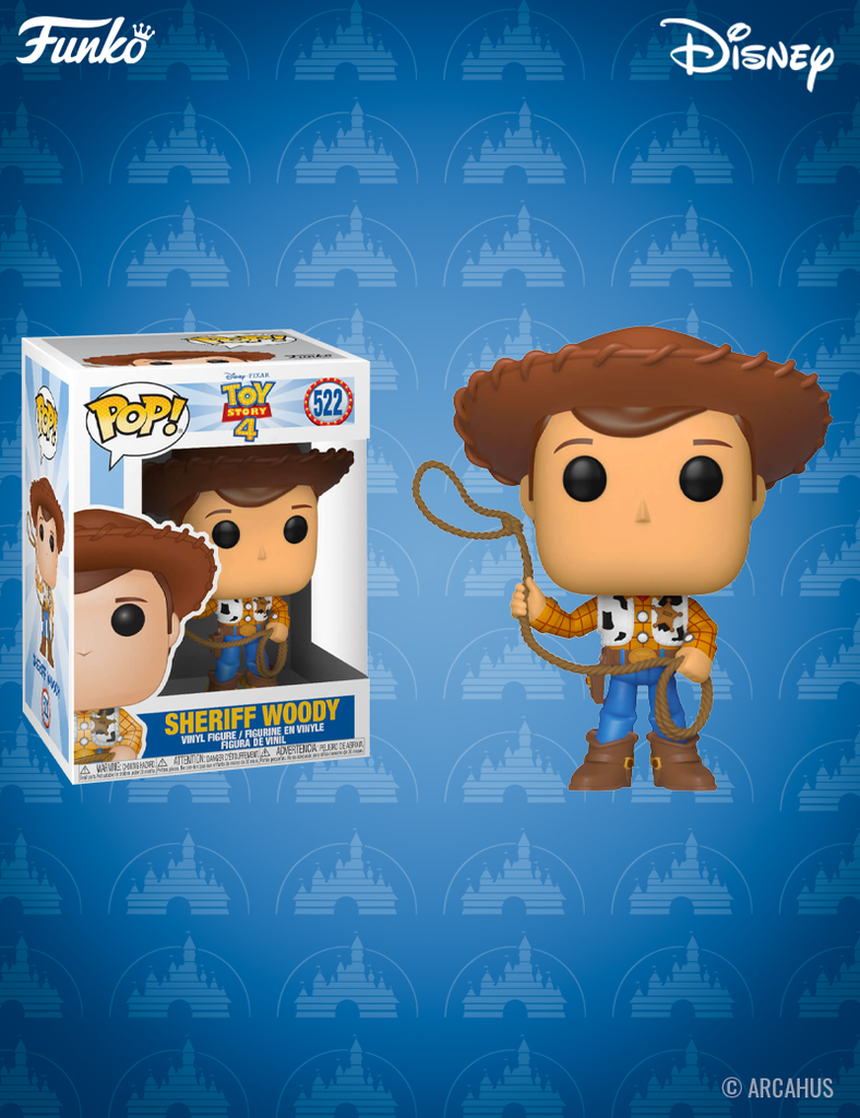 Sheriff Woody n° 522 - Figurine Funko POP! Disney Pixar Toy Story 4