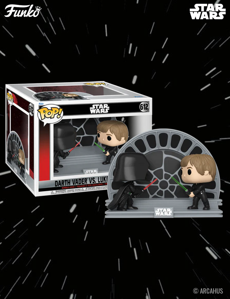 Darth Vader Vs. Luke Skywalker n° 612 - Figurine Funko POP! Moment Star Wars