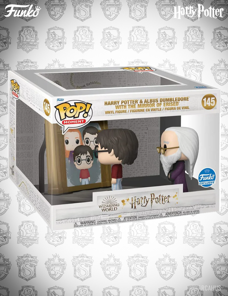 Harry Potter & Albus Dumbledore with the Mirror of Erised n° 145 - Figurine Funko POP! Moment Wizarding World Harry Potter