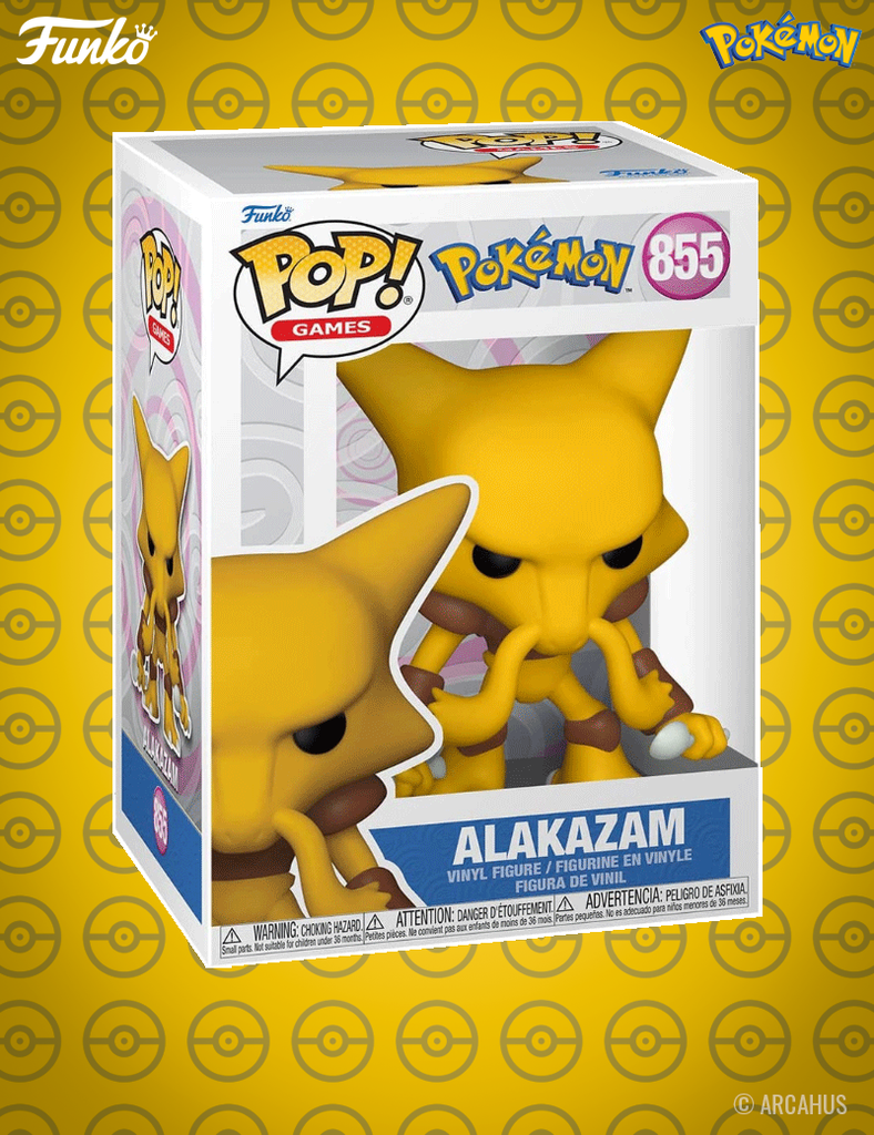 Alakazam n° 855 - Figurine Funko POP! Games Pokemon