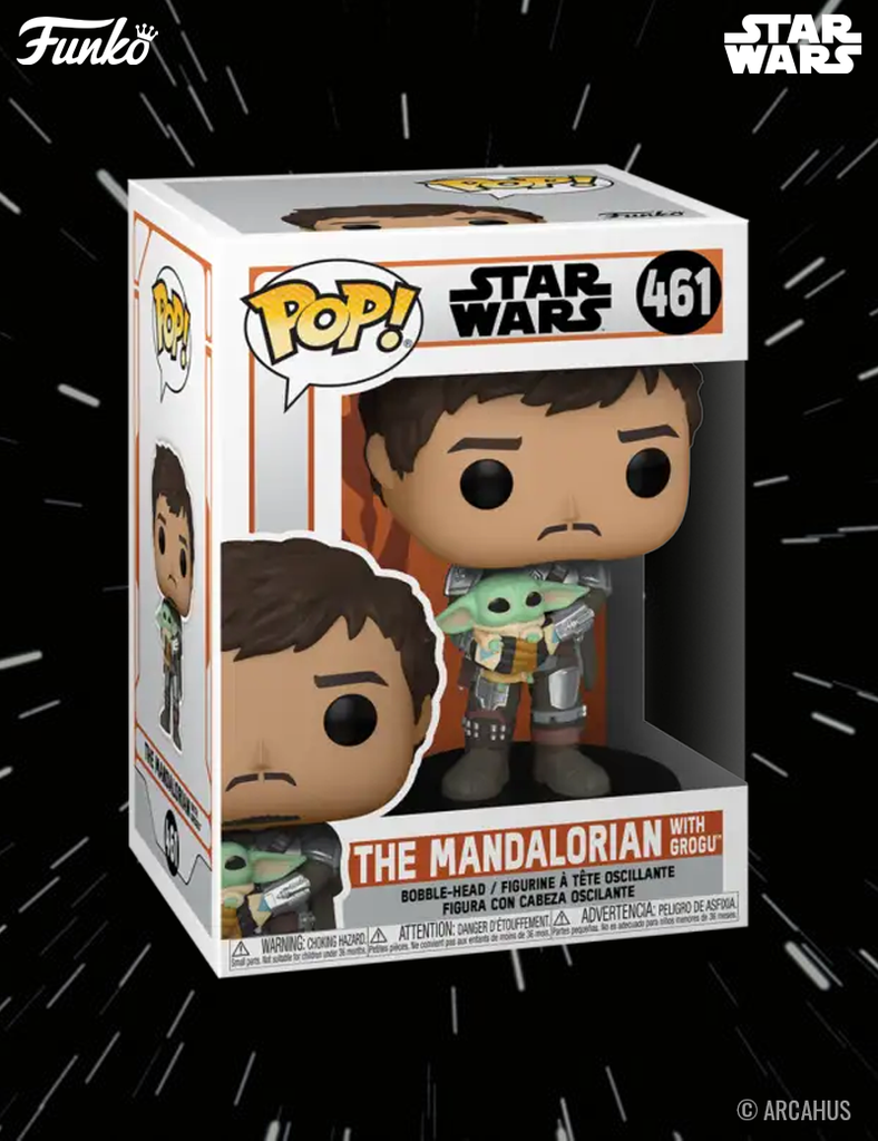 The Mandalorian avec Grogu n° 461 - Figurine Funko POP! Star Wars The Mandalorian