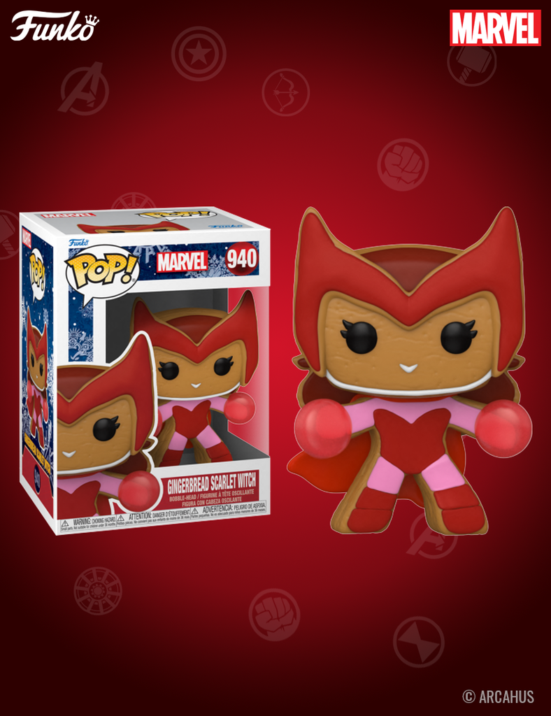 Scarlet Witch (Gingerbread) n° 940 - Figurine Funko POP! Marvel Pain d'épices