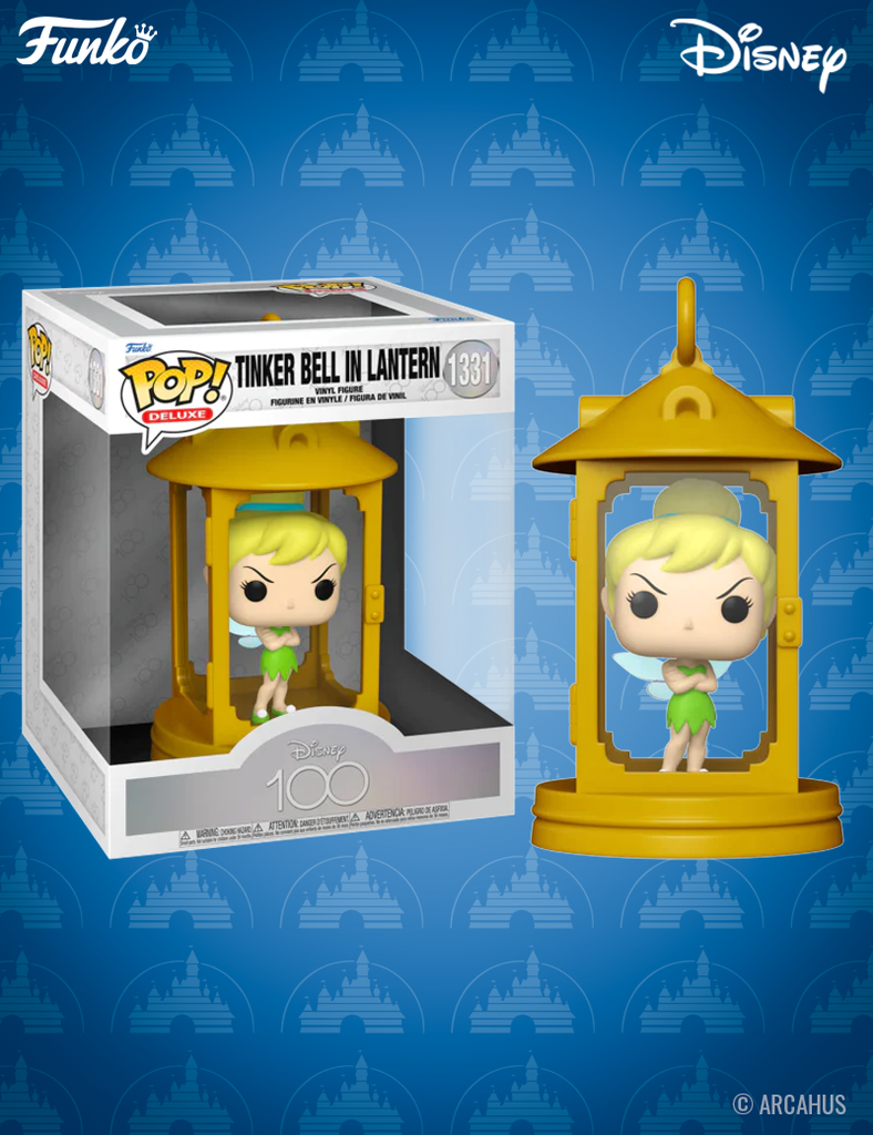 Fée Clochette dans une Lanterne n° 1331 - Figurine Funko POP! Deluxe Disney 100