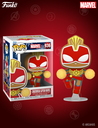 Captain Marvel (Gingerbread) n° 636- Figurine Funko POP! Marvel Pain d'épices