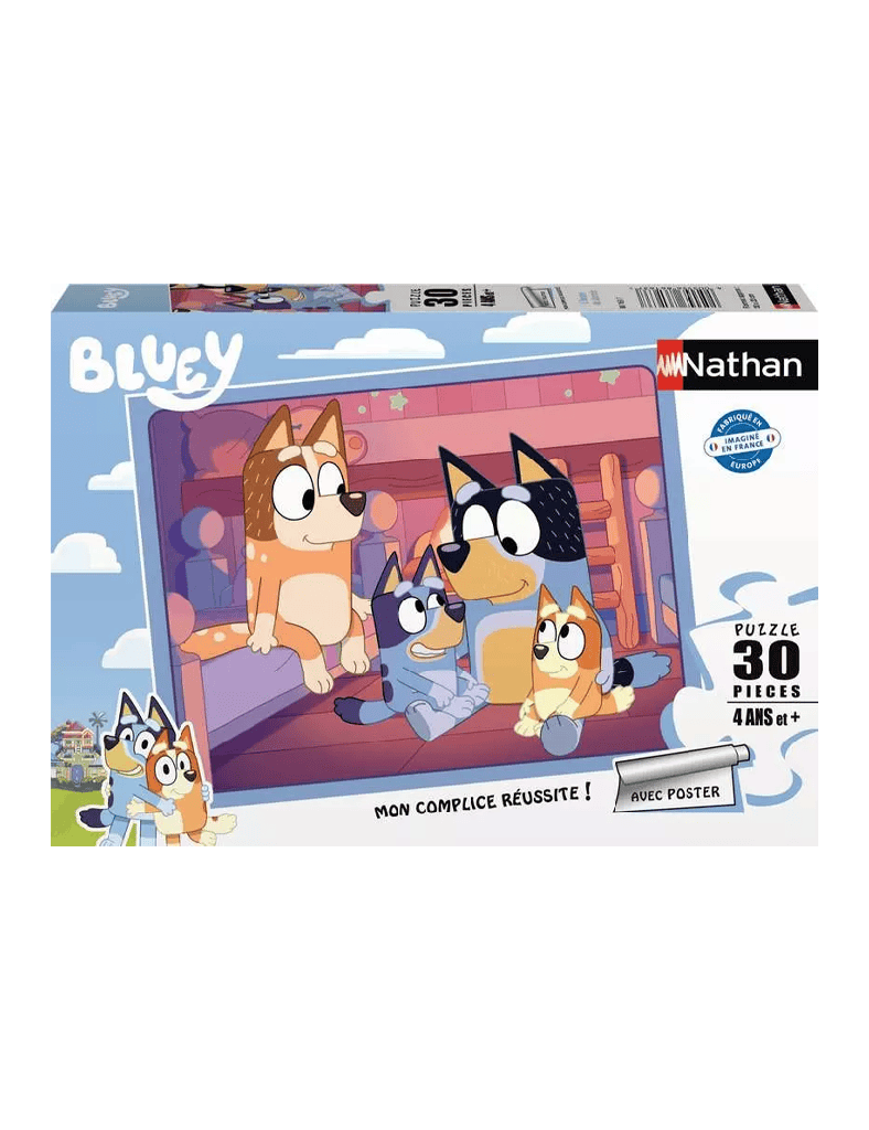 L'heure de dormir - Puzzle 30P Bluey