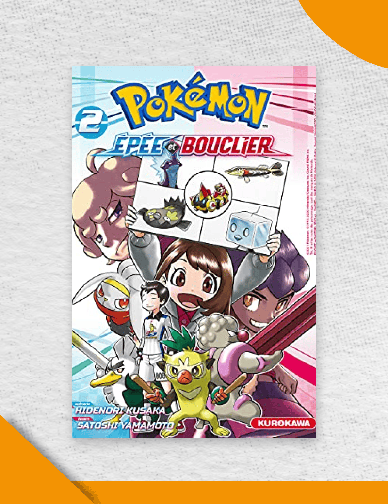 Pokémon Épée et Bouclier Tome 2 - Manga VF