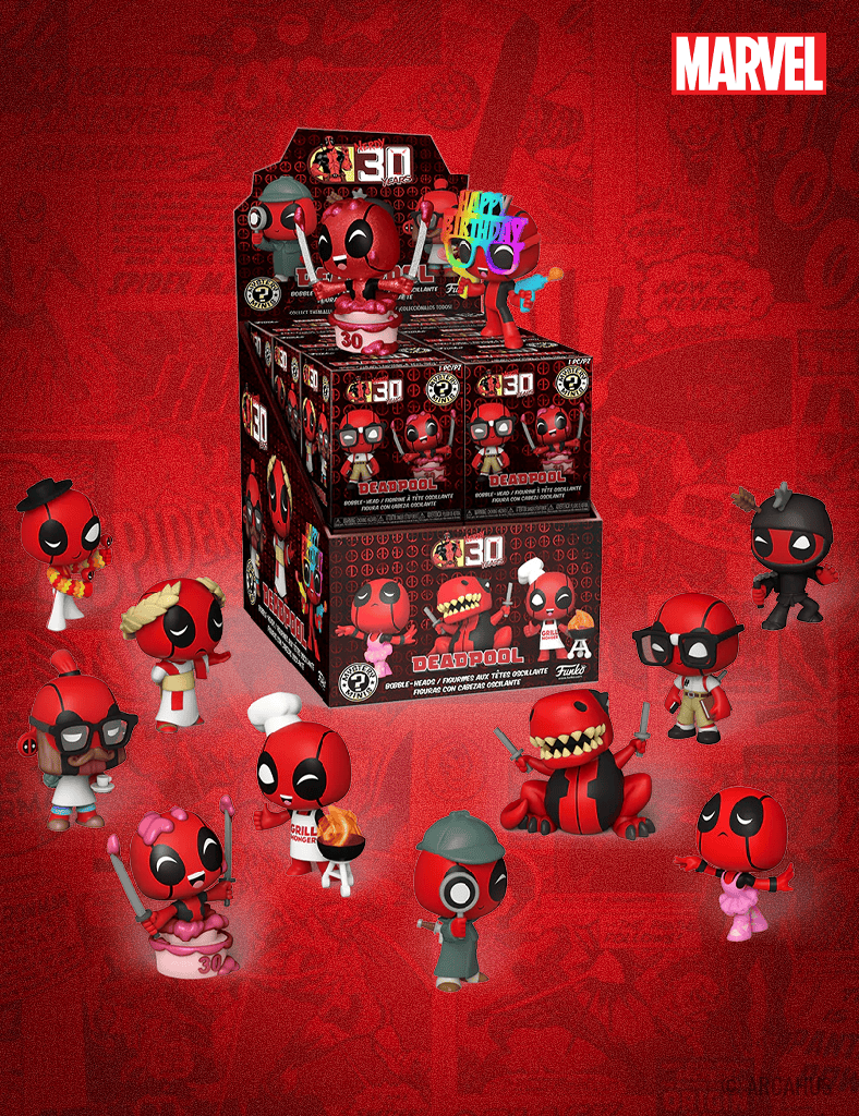 Deadpool 30th - Figurine aléatoire Mystery Minis