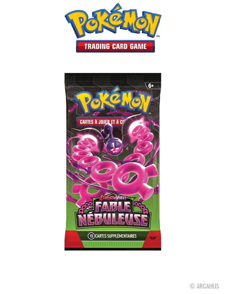 Pokémon Fable Nébuleuse -  Booster VF Aléatoire EV 6.5 Écarlate et Violet