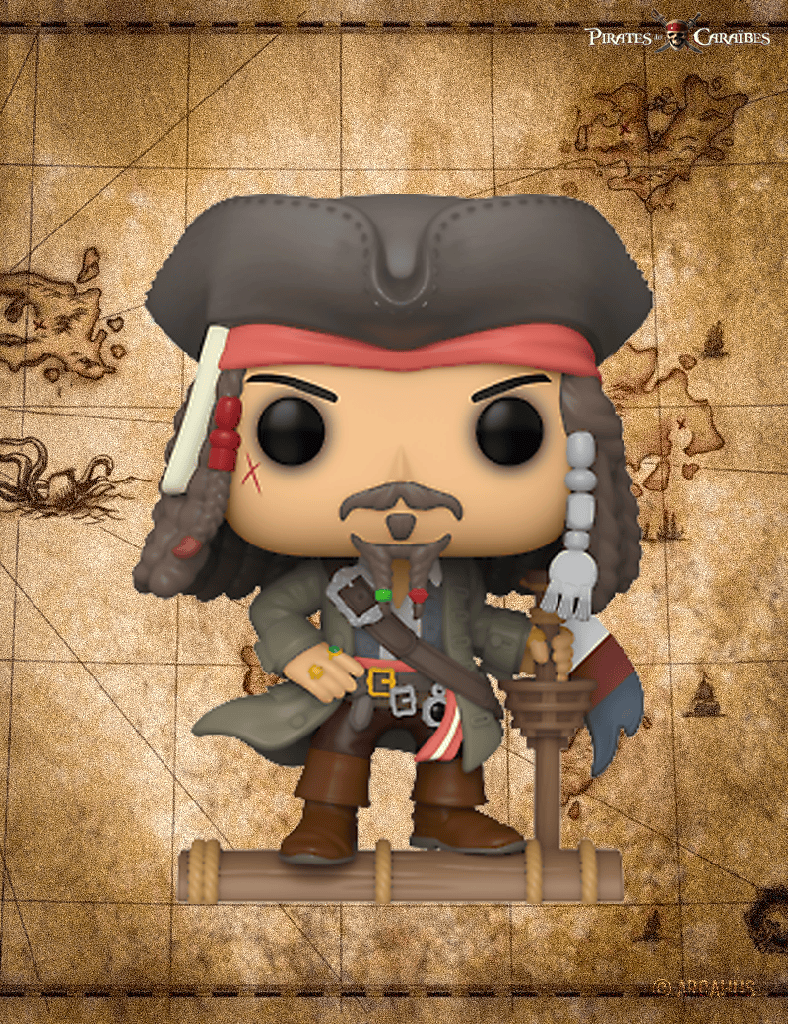 Jack Sparrow n° 1482 - Figurine Funko POP! Pirates des Caraïbes