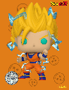 SS2 Goku (GITD) n° 865 - Figurine Funko POP! Animation Dragon Ball Z