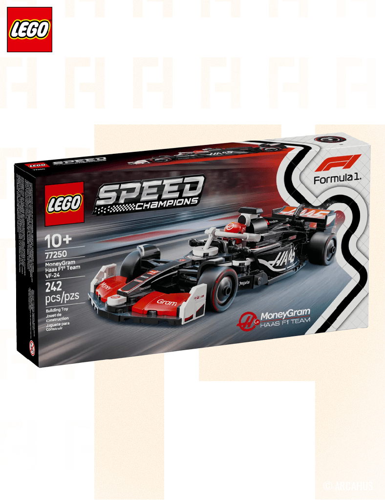 Voiture F1® MoneyGram Haas Team VF-24 - Lego Speed Champions 77250