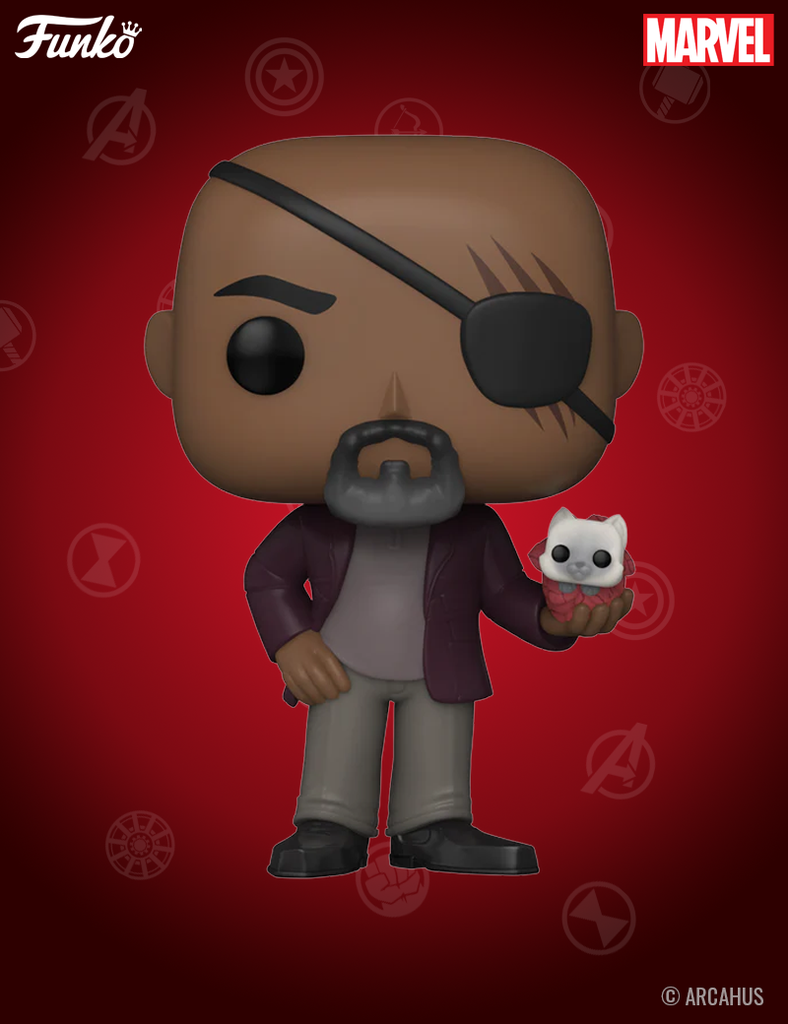 Nick Fury n° 1253 - Figurine Funko POP! Marvel The Marvels