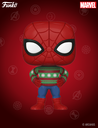 Spider-Man Noël n° 1284 - Figurine Funko POP! Marvel