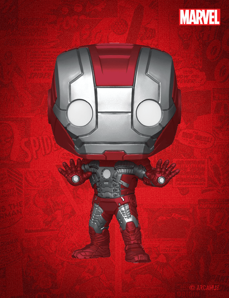 Iron Man (Mark 5) n°1474 - Figurine Funko POP! Marvel Studios Infinity Saga