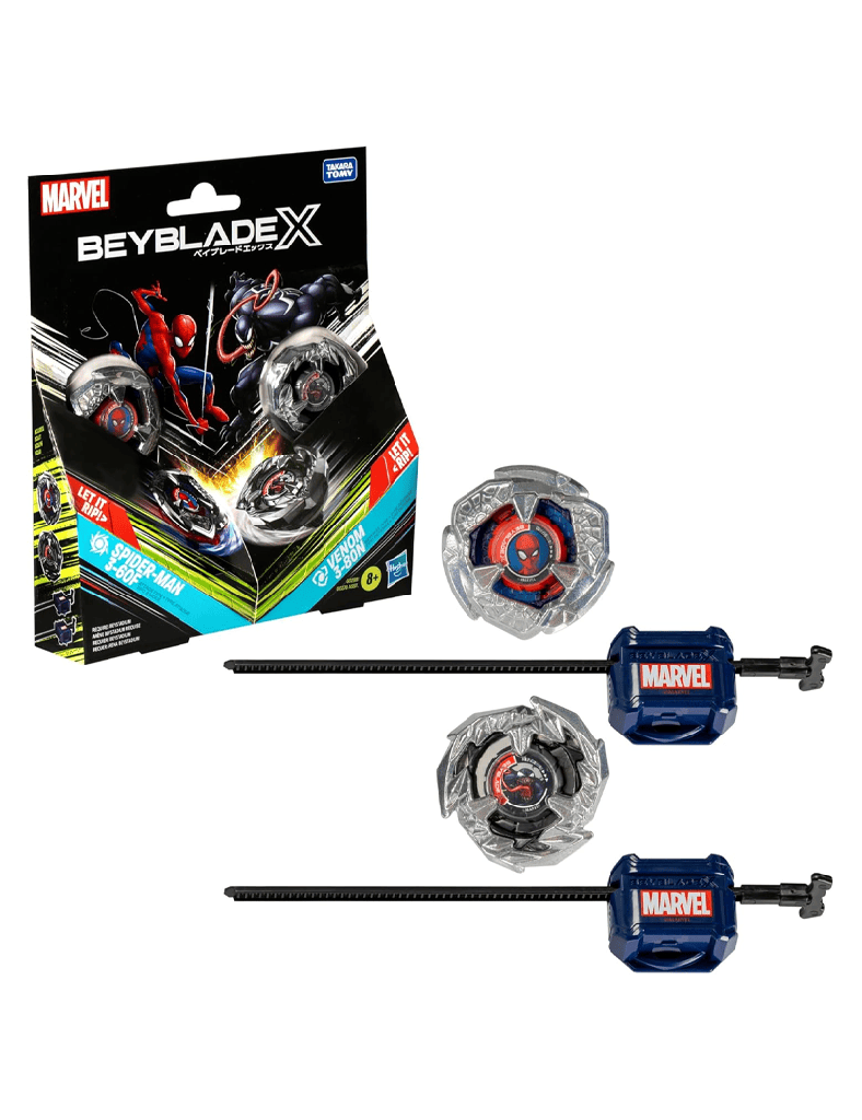 Marvel Spider-Man 3-60F & Venom 3-80N Dual Pack - BEYBLADE X