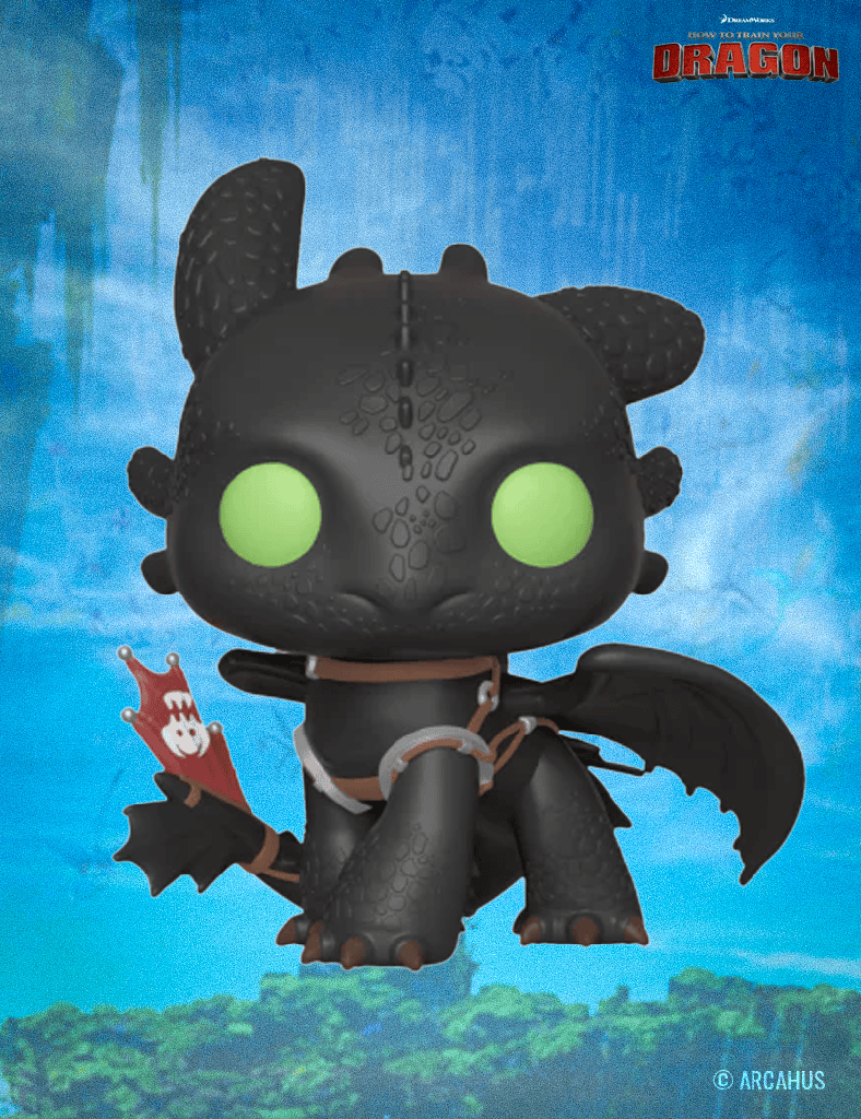 Krokmou (Toothless) n° 686 - Figurine Funko POP! Movies Dragons 3