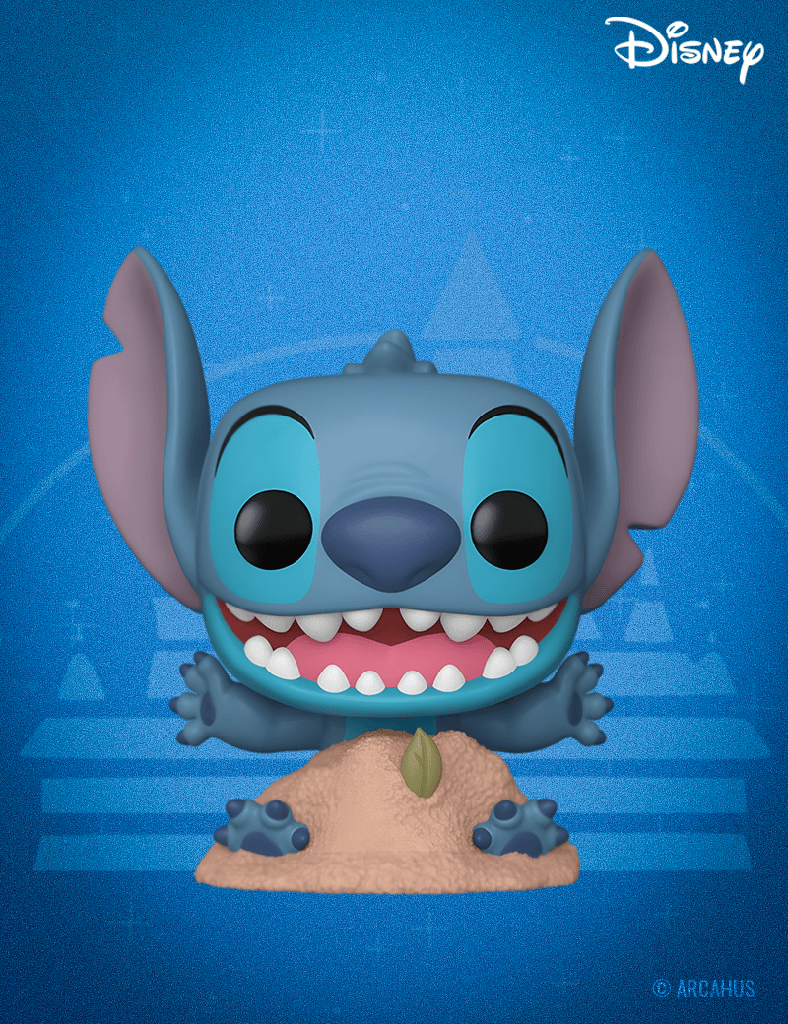 Stitch dans le Sable n° 1566 - Figurine Funko POP! Disney  Lilo & Stitch