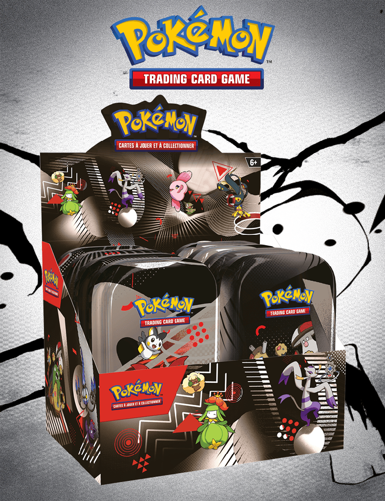 Mini-boîte Foudre Noire & Flamme Blanche - Min Tin Aléatoire Pokémon VF EV 10.5 Écarlate et Violet 