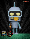 Bender (Chase) n° 1757 - Figurine Funko POP! Animation Futurama