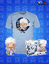 Luffy Gear Five n° 1607- Figurine Funko POP! Tees (M) One Piece
